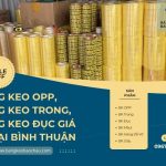 Băng Keo OPP, Băng Keo Trong, Băng Keo Đục Giá Rẻ Tại Bình Thuận