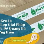 Băng Keo In Tên Shop Giải Pháp Tối Ưu Để Quảng Bá Thương Hiệu