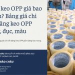 Băng keo OPP giá bao nhiêu? Bảng giá chi tiết băng keo OPP trong, đục, màu