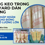 Băng Keo Trong 300yard Dán Thùng: Giải Pháp Hoàn Hảo Cho Đóng Gói Số Lượng Lớn
