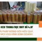 Băng Keo Trong/Đục 100y Đủ 4.8f – Giải Pháp Đóng Gói Hiệu Quả Cho Mọi Loại Hình Kinh Doanh
