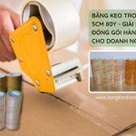 Băng Keo Trong Đục 5cm 80y – Giải Pháp Đóng Gói Hàng Đầu Cho Doanh Nghiệp