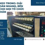 Băng Keo Trong: Giải Pháp Dán Nhanh, Bền Chắc Cho Mọi Tổ Chức Và Cá Nhân