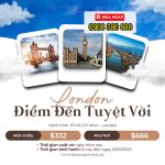 Đến London bay ngay cùng Turkmenistan Airlines