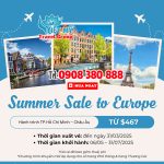 Bay đến trời Âu cùng Air India – Giá chỉ từ 467 USD