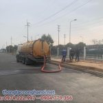 Hút bể phốt bằng máy móc hiện đại, công nghệ cao