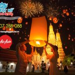 Tham gia lễ hội Yi Peng tháng 11 tại Chiang Mai