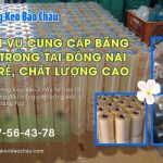 Dịch Vụ Cung Cấp Băng Keo Trong Tại Đồng Nai Giá Rẻ, Chất Lượng Cao