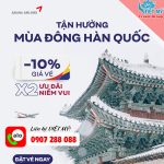 Săn vé đi Seoul – Ưu đãi 10% cùng Asiana Airlines