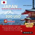 Bay Nhật siêu tiết kiệm cùng Japan Airlines – Đồng giá từ 200 USD