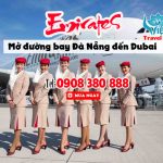Hãng hàng không Emirates mở đường bay thẳng Đà Nẵng – Dubai