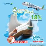 Bamboo Airways ưu đãi giảm đến 18% dịch vụ chọn ghế ngồi