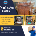 Dịch vụ vận chuyển tủ thờ đi Canada uy tín tại Long Hưng Phát