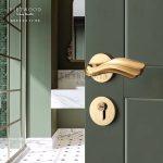 Khóa cửa hiện đại thông phòng: Xu hướng mới trong thiết kế nội thất