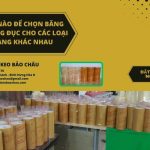 Làm Thế Nào Để Chọn Băng Keo Trong Đục Cho Các Loại Thùng Hàng Khác Nhau