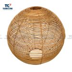 Elevate Your Interior with a Rattan Globe Pendant Light