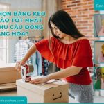Lựa Chọn Băng Keo Loại Nào Tốt Nhất Cho Nhu Cầu Đóng Gói Hàng Hóa?