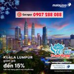 Malaysia Airlines đang tung ưu đãi giảm giá tới 15% cho mọi hạng ghế