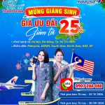 Malaysia Airlines – Ưu đãi Giáng Sinh đến 25% giá vé bay