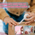 Nguyên nhân gây chảy keo và khô keo ở băng keo đóng thùng