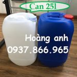 Can hóa chất, can , can 25l có nắp chống tràn, can chuyên dùng trong nhà máy hóa chất
