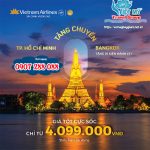Vietnam Airlines chính thức tăng cường 4 chuyến bay thẳng từ Việt Nam đến Bangkok