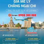Vietnam Airlines tăng chuyến bay đến Thái & Singapore  với vé khứ hồi chỉ từ 4.285.000đ