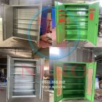 Tủ dụng cụ 2 cánh 10 ngăn 1 khay KT: 1000Wx500Dx1800Hmm