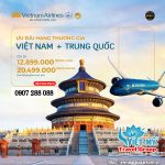Ưu Đãi Hạng Thương Gia Bay Trung Quốc Cùng Vietnam Airlines