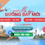 Hà Nội – Thượng Hải: Bay thẳng cùng Vietjet, giá siêu tiết kiệm