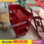Tủ dụng cụ 3 ngăn, tủ 3 ngăn đựng đồ nghề di động