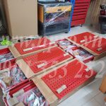 Xe đẩy dụng cụ 3 ngăn