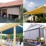 Bạt xếp, bạt kéo che nắng mưa được ưa chuộng nhất năm 2022