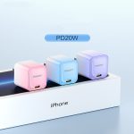 Cốc sạc Pisen Quick Ice Crystal PD 20W rainbow KPD201 hiệu suất vượt trội