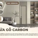 Cửa gỗ Carbon | Cấu tạo và ưu điểm cửa gỗ tinh thể Carbon