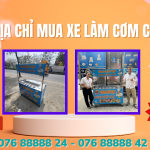 Địa chỉ mua xe bán cơm cháy kẹp tại HCM
