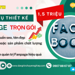 Dịch vụ thiết kế fanpage chuẩn SEO Tạo nên một sự hiện diện mạnh mẽ trên Facebook