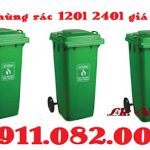 Giảm giá thùng rác nhựa- giá rẻ thùng rác 120l 240l, thùng rác y tế- lh 0911082000