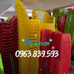 Pp ghế nhựa đẩu cao không dựa, ghế dựa quán ăn, ghế quán nhậu các loại rẻ / 0963.839.593 Ms.Loan
