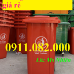 Bán thùng rác nhựa khuôn tròn, khuôn vuông giá rẻ, thùng rác 120 lít 240 lít 660 lít- lh 0911.082.0