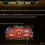MD5 Xanh Chín Game Đổi Thưởng HOT