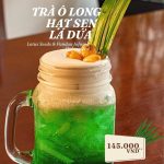 Ưu đãi 10% cùng TRÀ Ô-LONG HẠT SEN LÁ DỨA của Rex Hotel Saigon!!