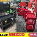 Giới thiệu mẫu kệ treo đồ nghề 3 tầng có bánh xe