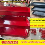 Kệ 3 ngăn đựng đồ nghề cơ khí tại HCM – Giải pháp tối ưu cho xưởng và gara