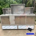 Quầy bar inox có thể sử dụng ngoài trời được không?