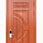 Cửa Thép Vân Gỗ 1 Cánh – Mẫu Cửa Bền Chắc