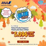 ANA tung ưu đãi Hello Blue Sale đi Nhật Bản