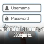 Hướng Dẫn Đăng Nhập 383sports Và Khám Phá Thế Giới Thể Thao