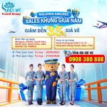Malaysia Airlines sales khủng giữa năm giảm đến 35% giá vé