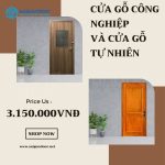 Mẫu Cửa Gỗ Công Nghiệp: Có Phải Là Sự Thay Thế Hoàn Hảo Cho Cửa Gỗ Tự Nhiên?